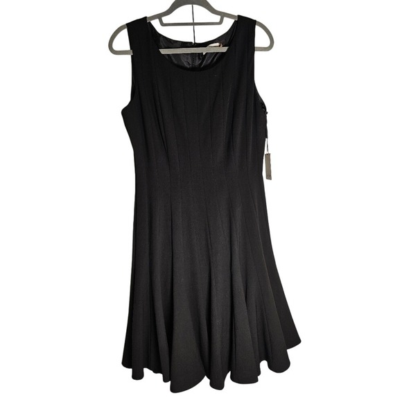 NWT Calvin Klein Little Black Tank Dress Fit & Flare - Picture 4 of 11
